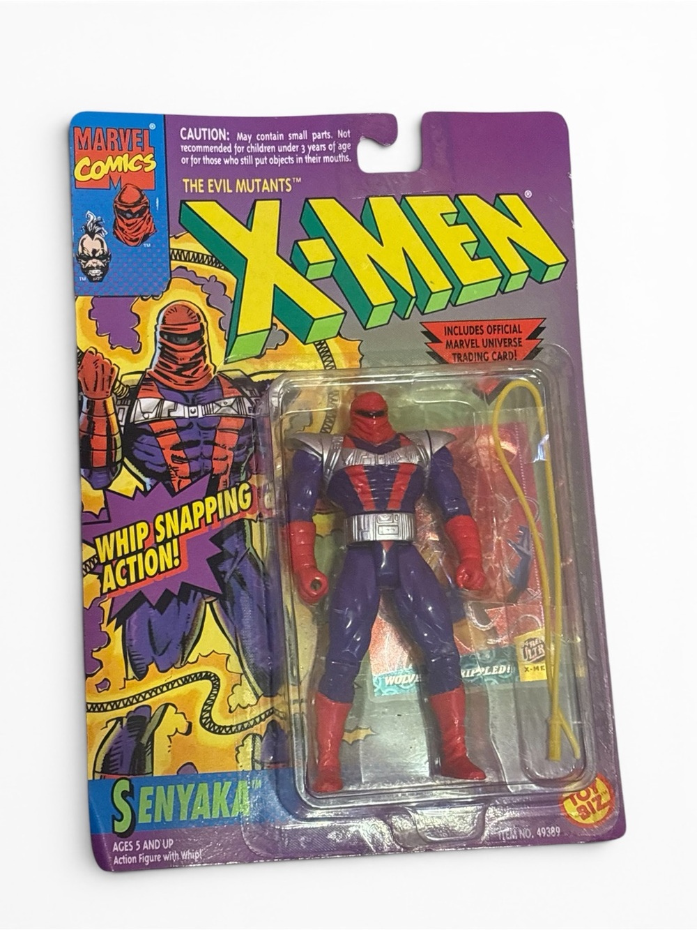 Vintage 1994 Toy Biz Marvel X-Men Senyaka Action Figure (Sealed)